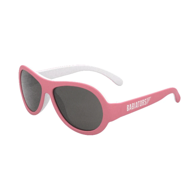 babiators original two-tone aviator sunglasses tickled pink