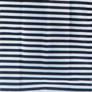baby paper crinkle toy - black + white stripes