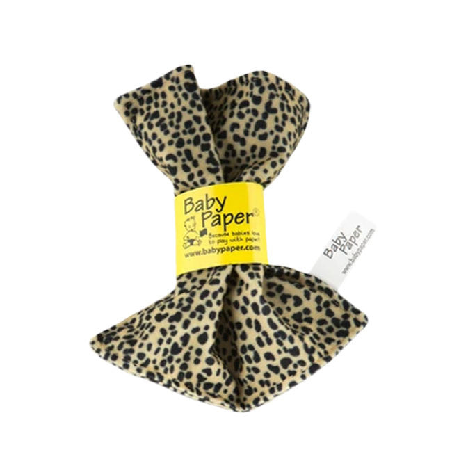 baby paper crinkle toy - cheetah