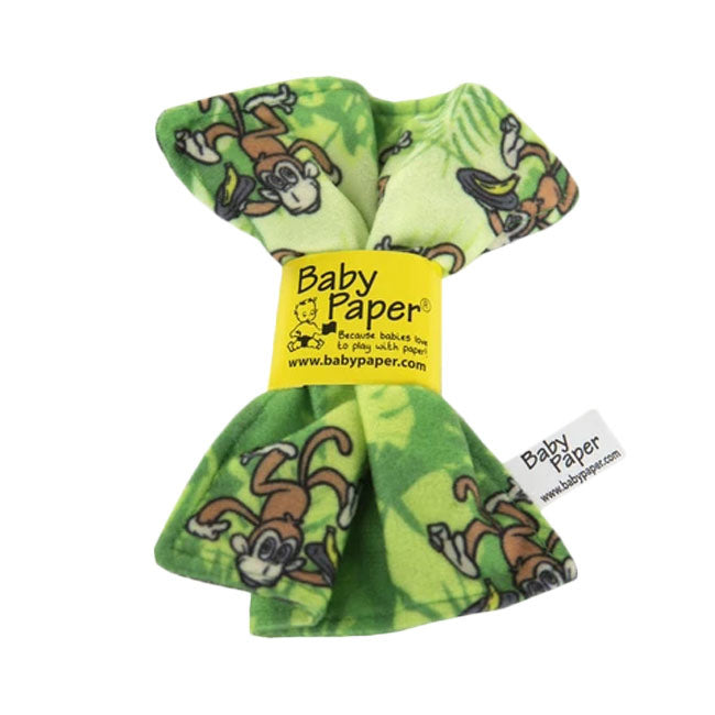 baby paper crinkle toy - jungle