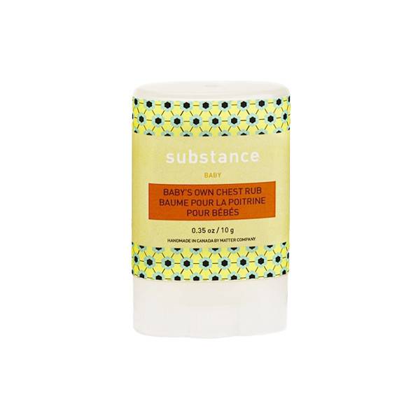 matter company substance baby's own chest rub 10g (.35oz)