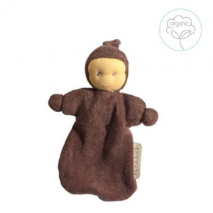 Peppa Hoppa Baby Belle Organic Bonding Doll - Dark Brown