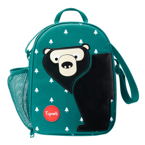 3 sprouts lunch bag - bear