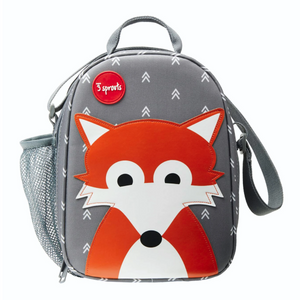 3 sprouts lunch bag - fox