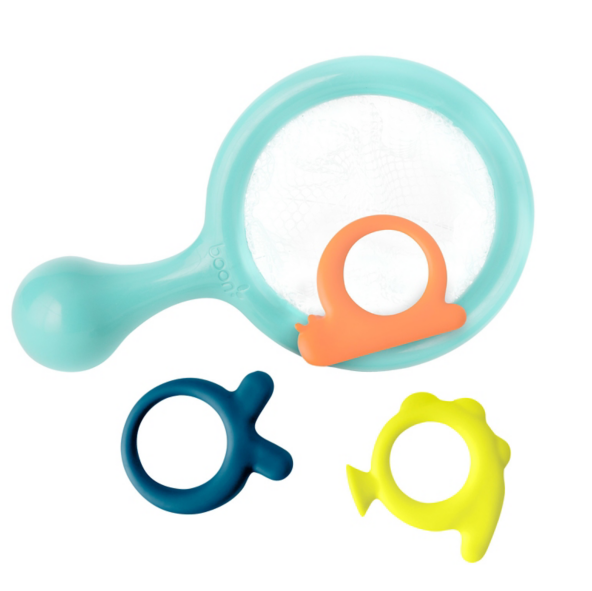 Boon Water Bugs Floating Bath Toy with Net - Blue