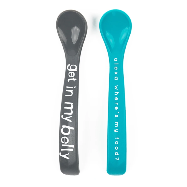 bella tunno silicone spoon set - get in my belly + alexa