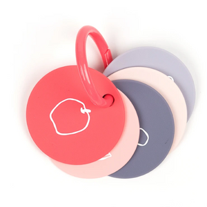bella tunno silicone flash cards - fruit for thought