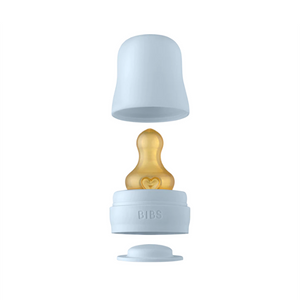 Bibs Baby Bottle Kit Latex - Baby Blue