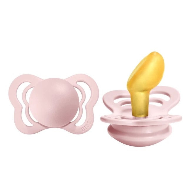 Bibs Pacifier Couture Latex Anatomical - Blossom 2pk