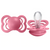 Bibs Supreme Collection Silicone Pacifier 2pk - Coral