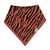 Kyte Baby Printed Bib in Rust Tiger