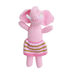 blabla rattle - pink elephant