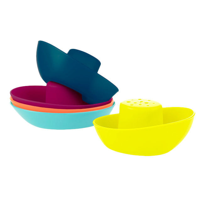 Boon Fleet Stacking Boats 5pce set - Navy