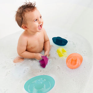 Boon Fleet Stacking Boats 5pce set - Navy
