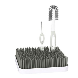 boon trip 2 bottle brushes - grey