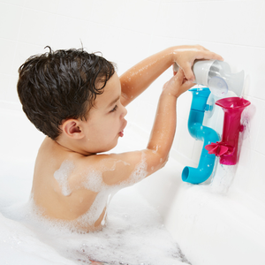 Boon Tubes Bath Toy - Pink Multi