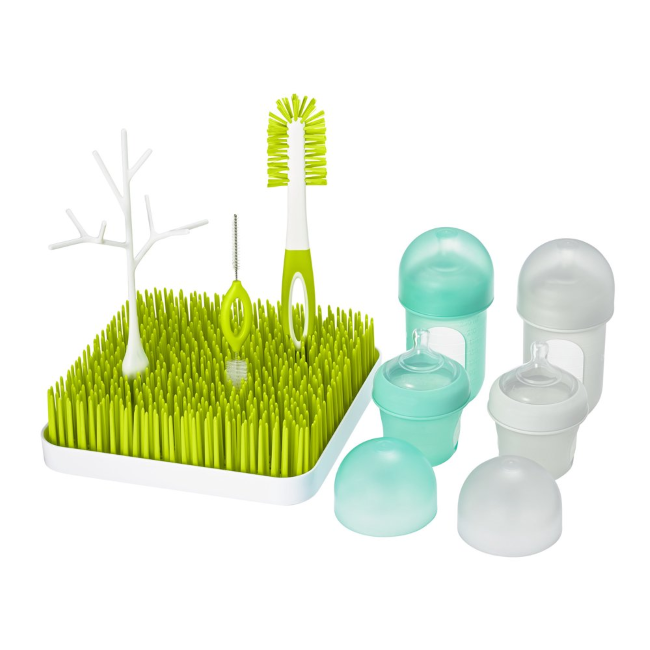 boon nursh bottle & grass gift set bundle