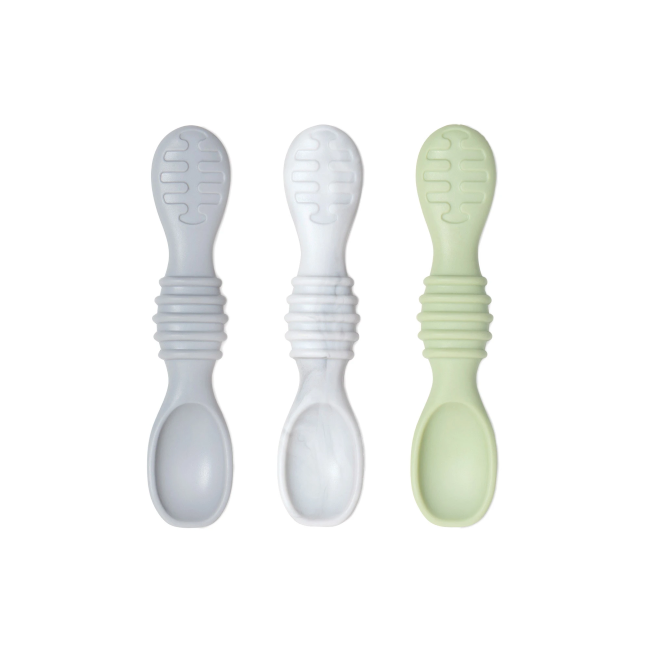 bumkins silicone dipping spoons 3pk - taffy