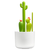 boon cacti bottle brush set - white/green