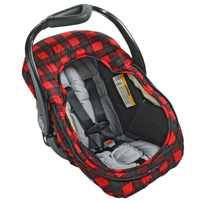Buffalo plaid on sale car seat cover