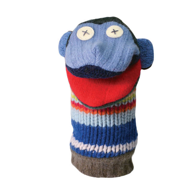 Cate & Levi Wool Animal Puppet - Monkey