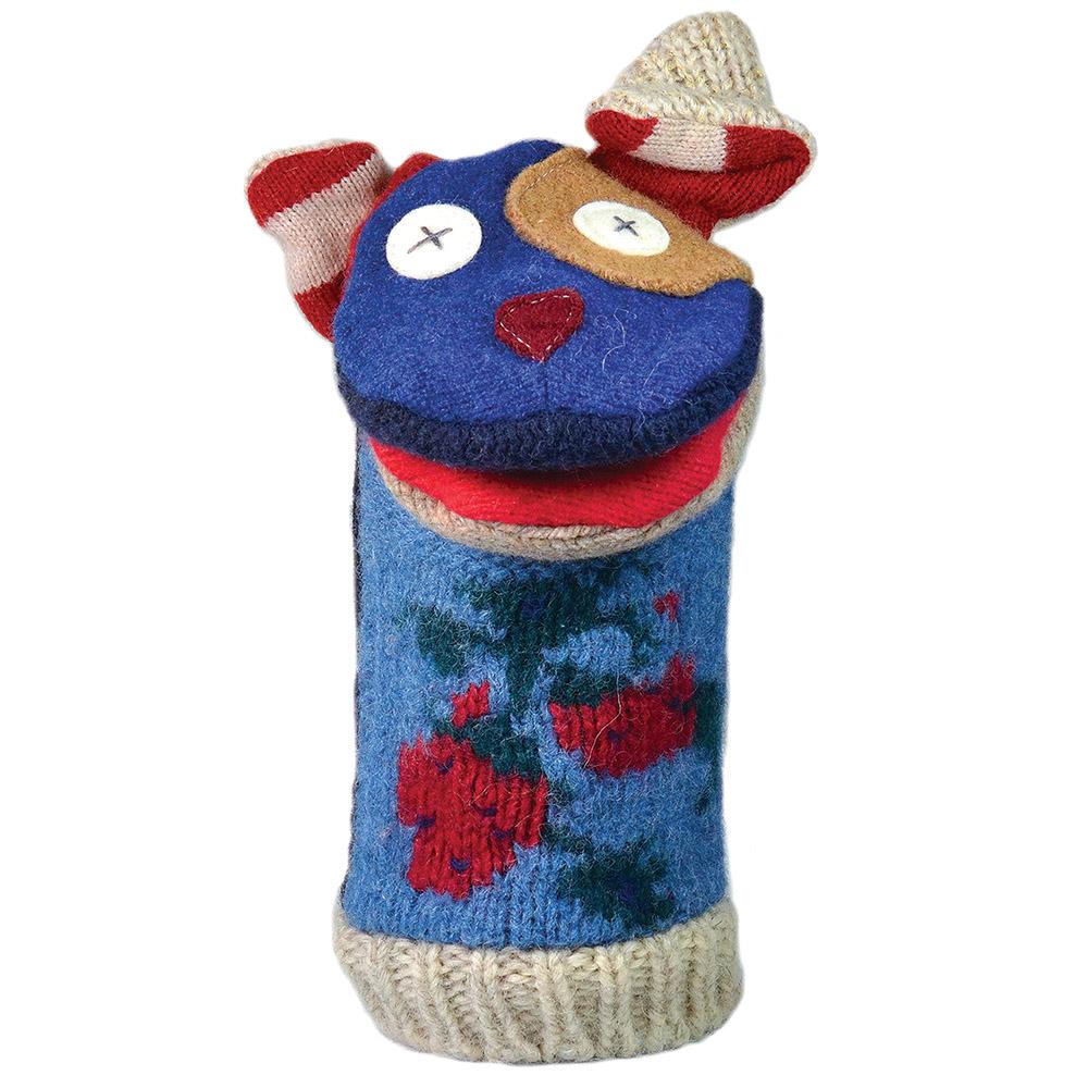 Cate & Levi Wool Animal Puppet - Dog