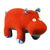 cate & levi wool stuffed animal - hippo