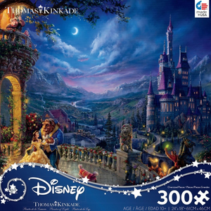 ceaco thomas kinkade disney oversize puzzle 300PC