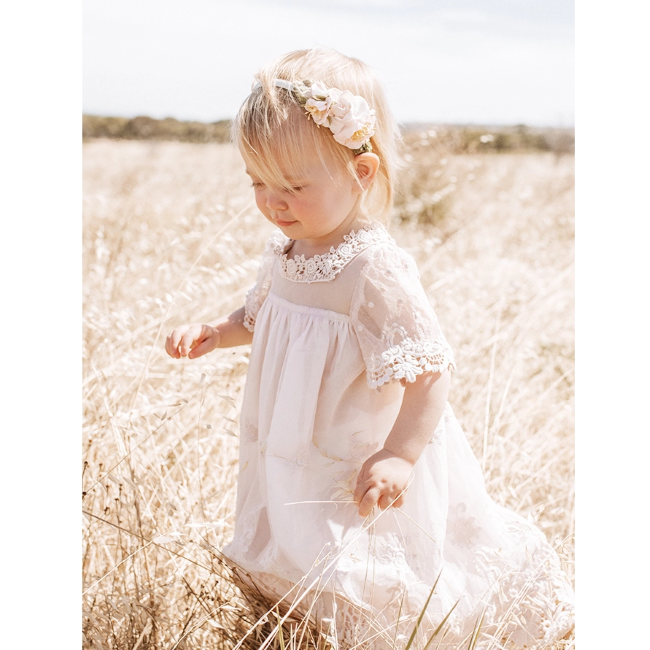 Lace outfit for baby girl top