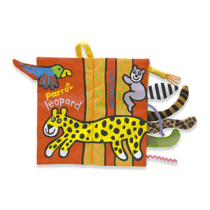 Jellycat Cloth Book - Jungly Tails