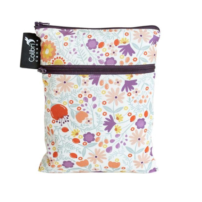 Colibri Mini Double Duty Wet Bag - Wild Flowers