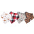 copper pearl bibs 4pk - lumberjack