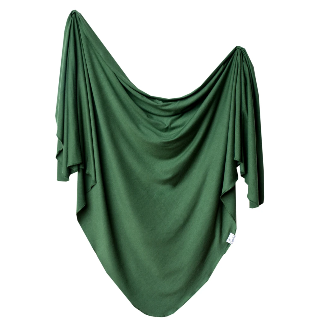 copper pearl swaddle blanket - alder