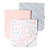 copper pearl burp cloth 3pk - whimsy