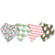 Copper Pearl Bibs 4pk - Kringle