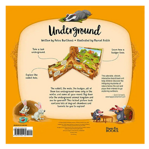 discovering the secret world of nature underground hardcover book