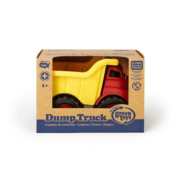 Green dump truck toy sales