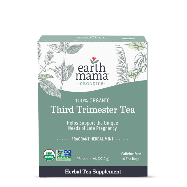 earth mama organics third trimester tea 16 bags
