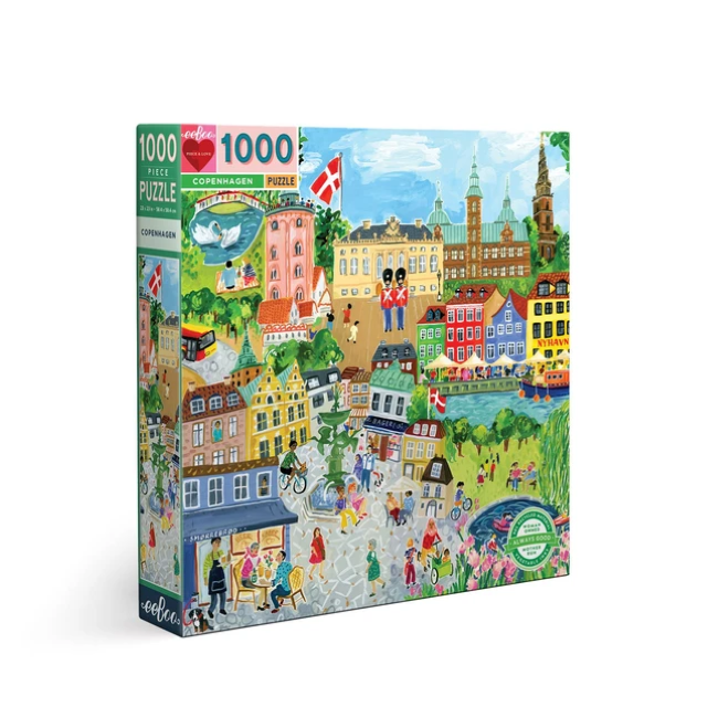 eeboo 1000pc puzzle - copenhagen
