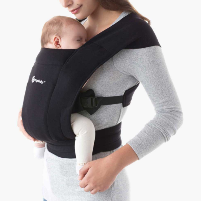 Ergo Baby Embrace Baby Carrier - Pure Black