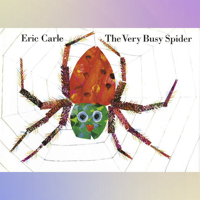 carle, eric; the very busy spider, hardcover book