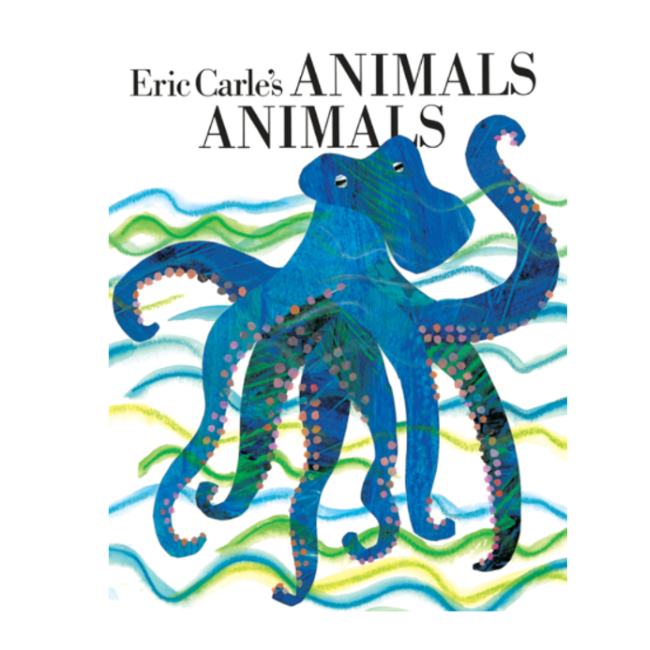 carle, eric; animals animals, paperback book