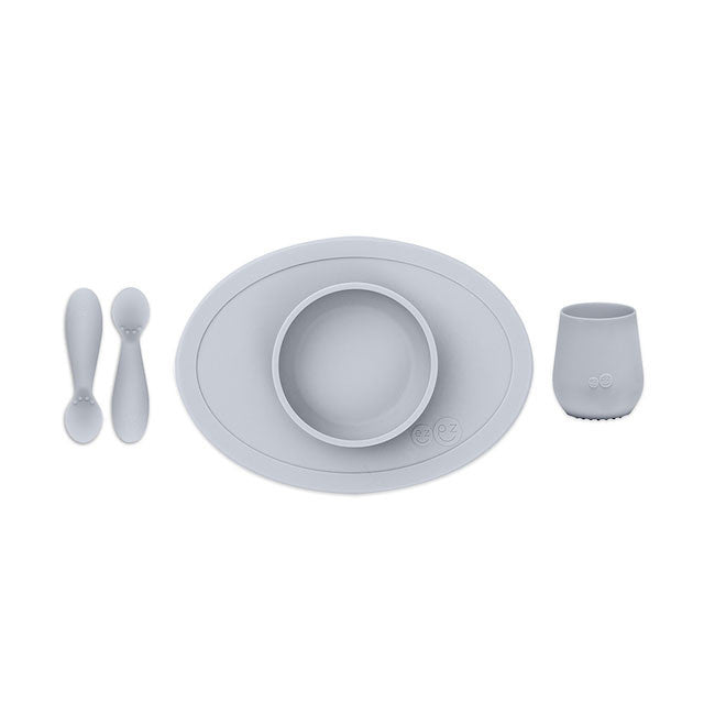 ezpz first foods set - nordic pewter