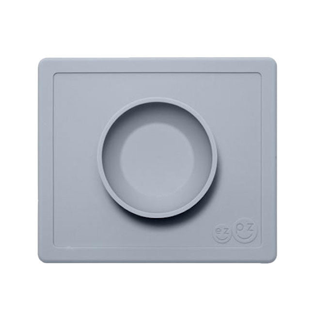 ezpz happy bowl nordic pewter