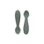 ezpz tiny spoon 2pk - olive