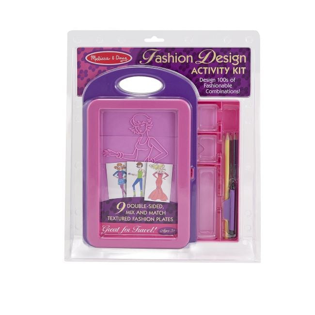 melissa & doug fashion design activity kit