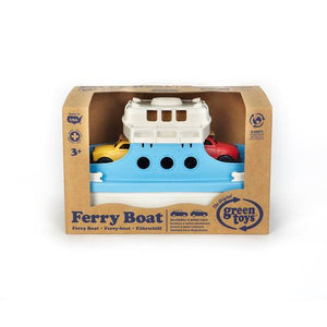 green toys ferry boat - blue