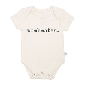 finn and emma graphic bodysuit - wombmates