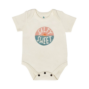 finn and emma graphic bodysuit - salty but sweet