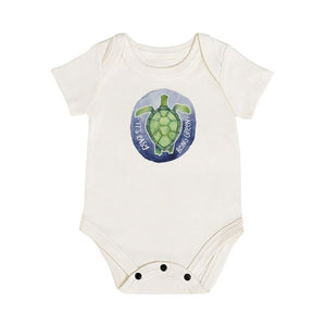 finn and emma graphic bodysuit - turtle easy being green